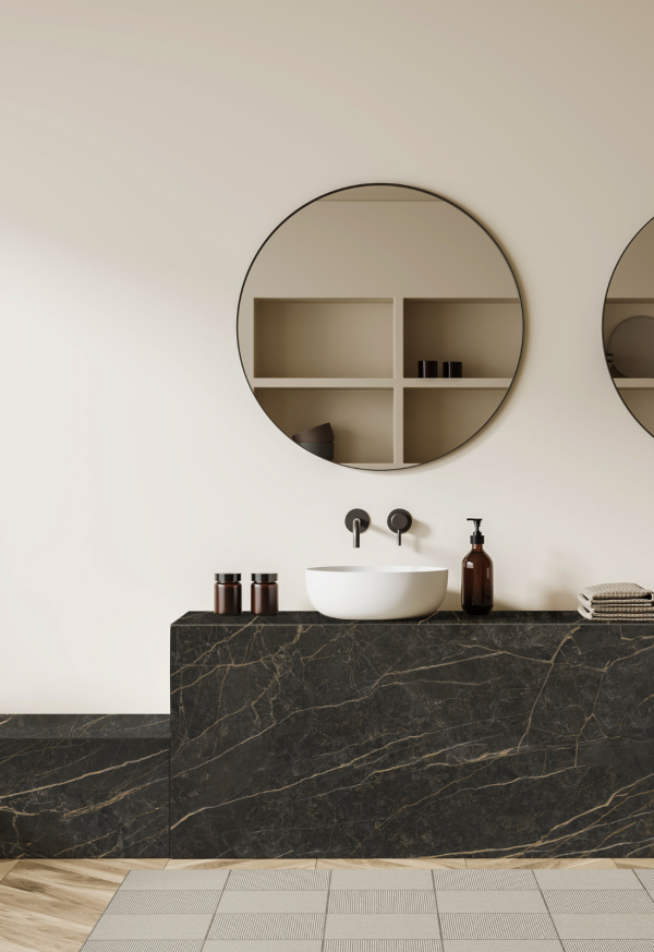 Piedra Tecnologica Sinterizada Ultracompacta Neolith - Black Obssesion
