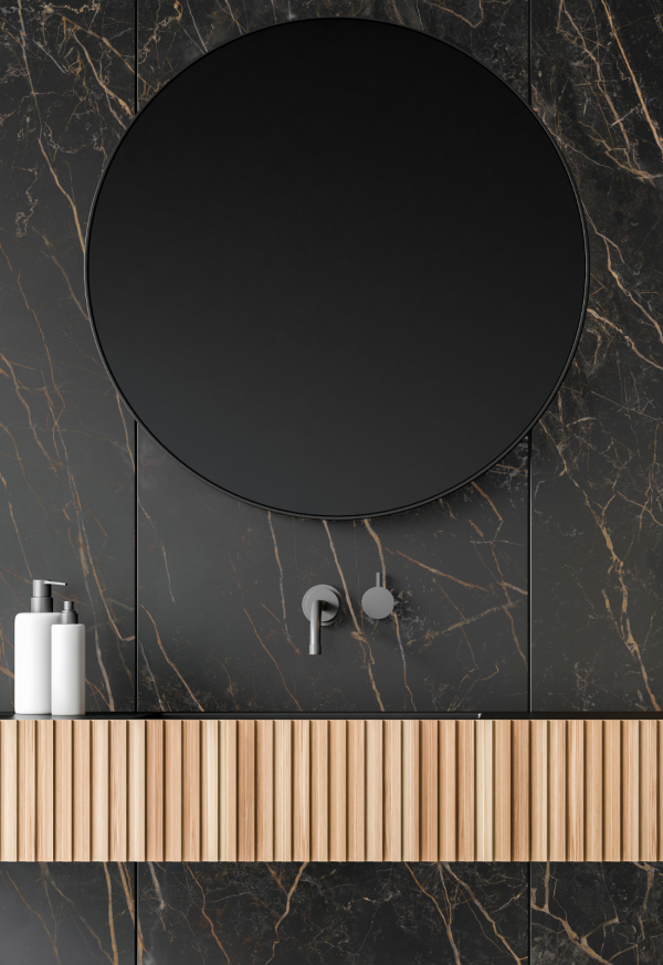Piedra Tecnologica Sinterizada Ultracompacta Neolith - Black Obssesion