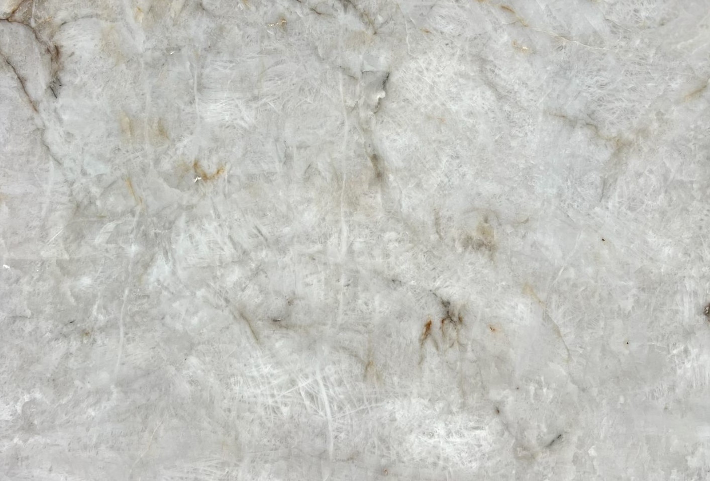 Cubierta encimera de Cuarcita Cristallo Bianco Top